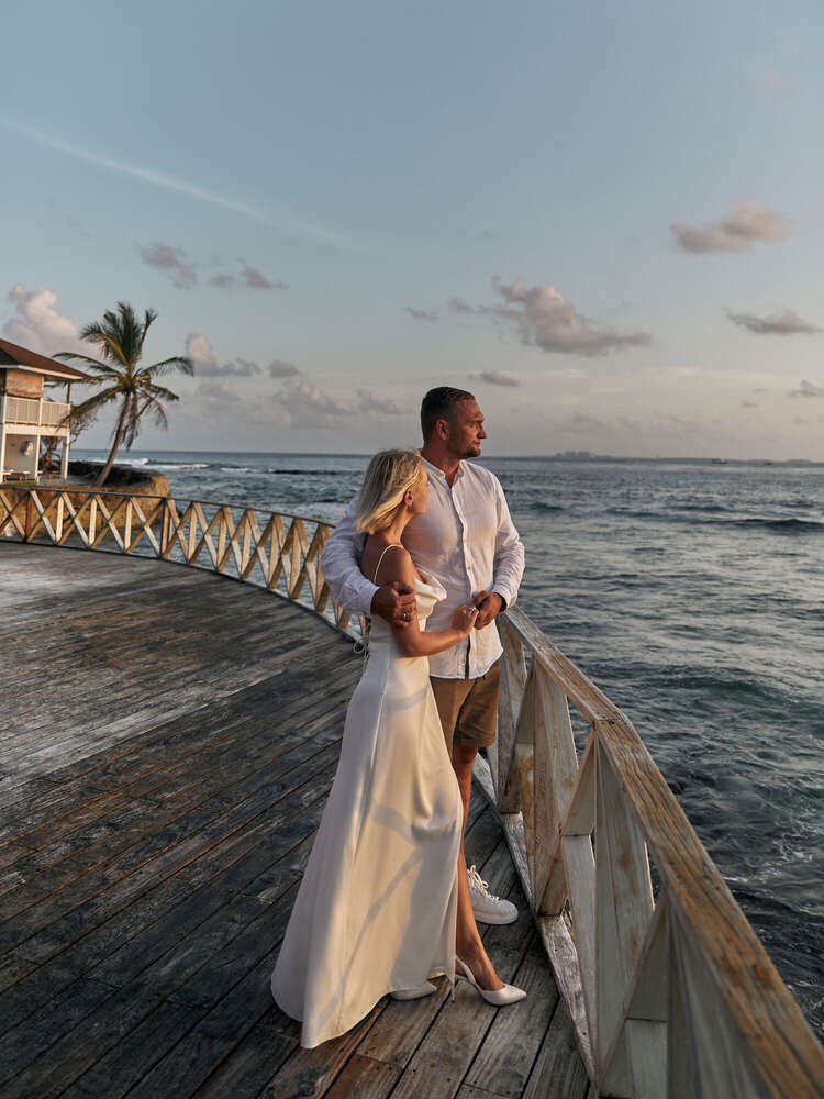 Hochzeit Maldives (Evgeniia Dubrov)