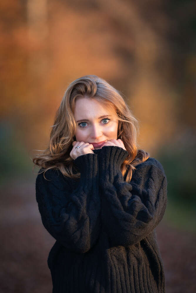 Anja im Wald (Kensho Fotografie)