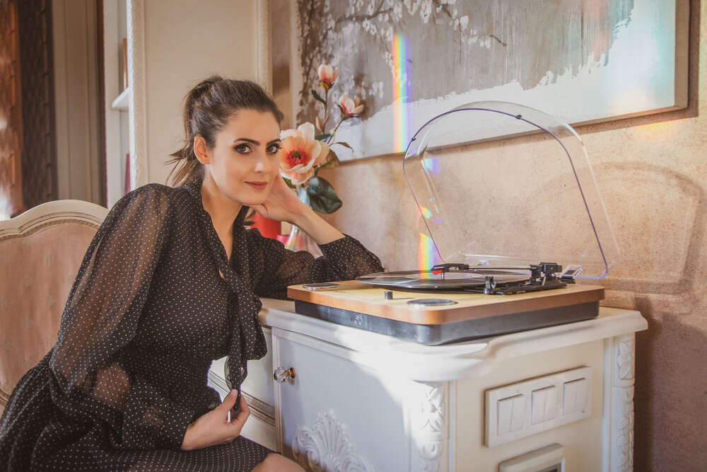 Vintage Portrait einer Schriftstellerin (Profifotograf.com)