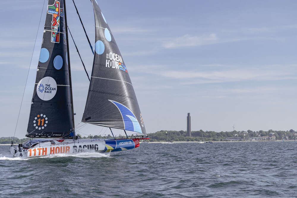 The Ocean Race Kiel Fly-By 2023 (Nick Hanke)