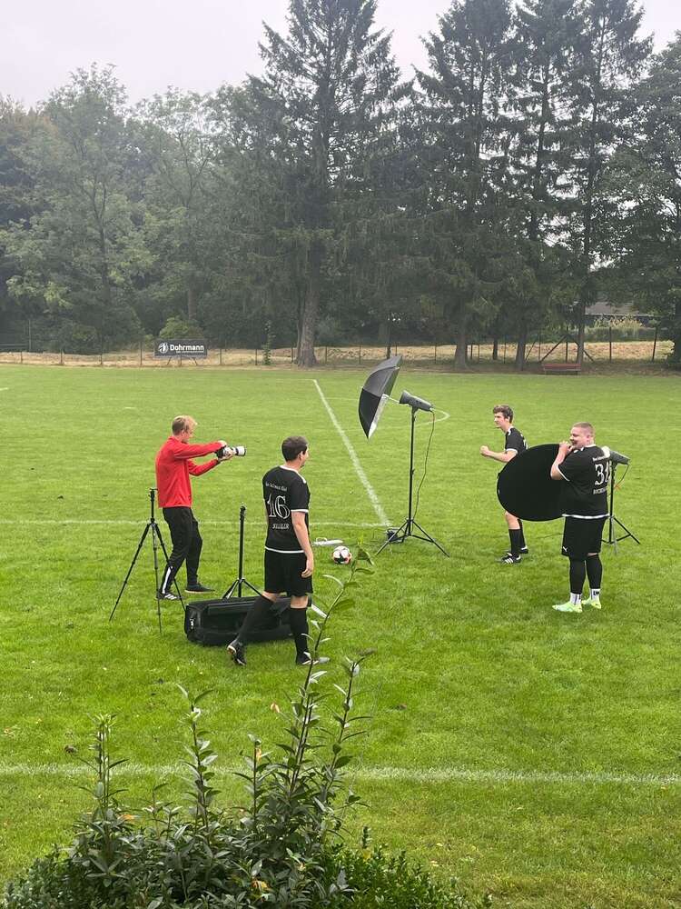 Outdoor-Studio Set-up in Action (Nick Hanke)