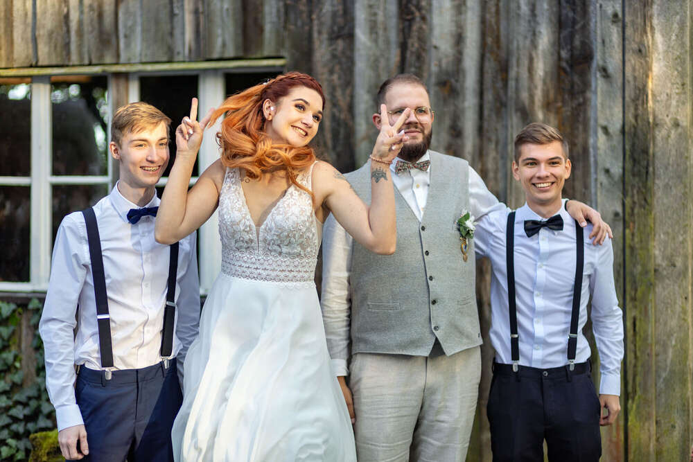 Hochzeit in Straubing (Mobiles Studio)