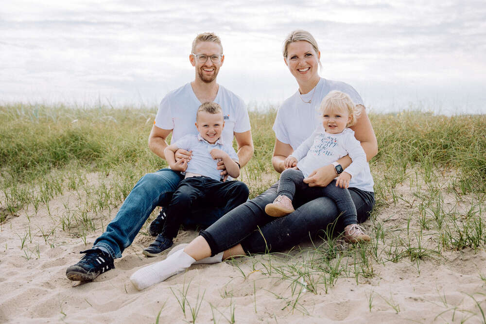 Familienfotos am Strand (Markus Münch Photographie)