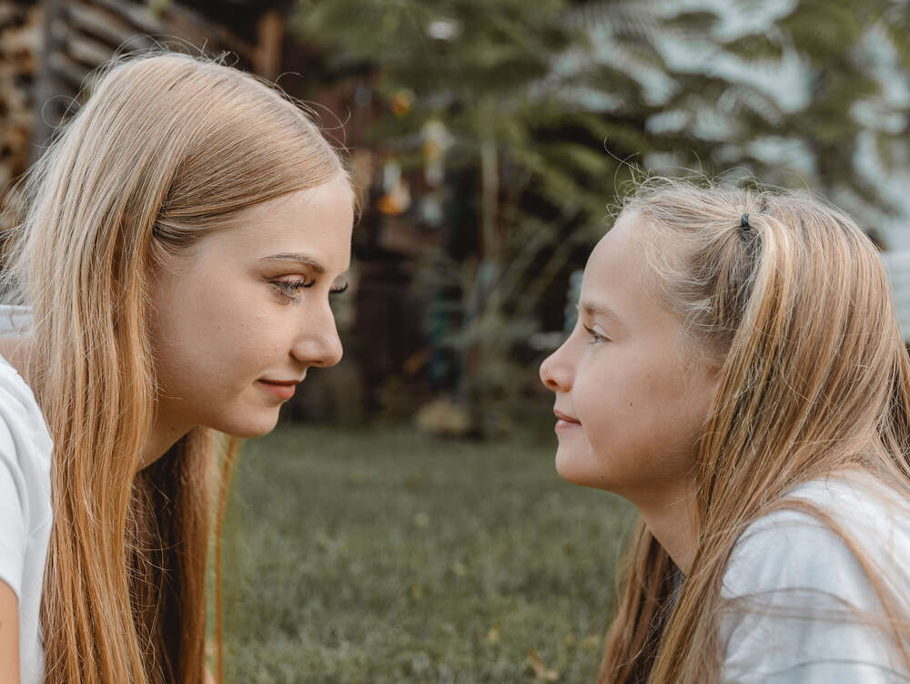 Portrait von zwei Schwestern  (Axel Jahnke | Fotografie)