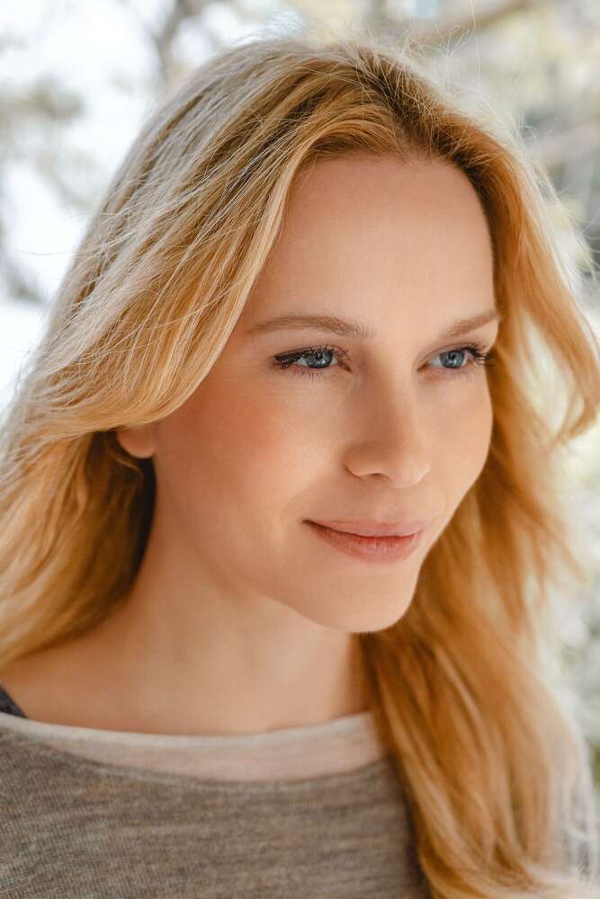 Portrait einer bloinden Frau, outdoor (Axel Jahnke | Fotografie)