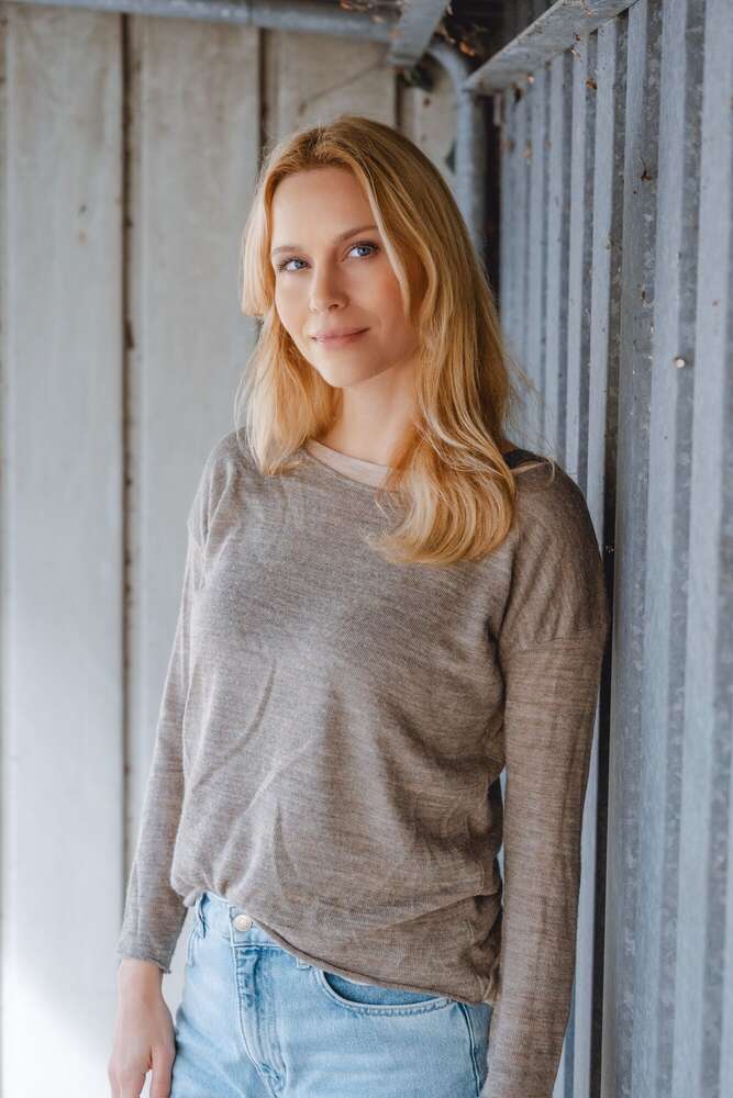 natürliches portrait einer blonden Frau  (Axel Jahnke | Fotografie)