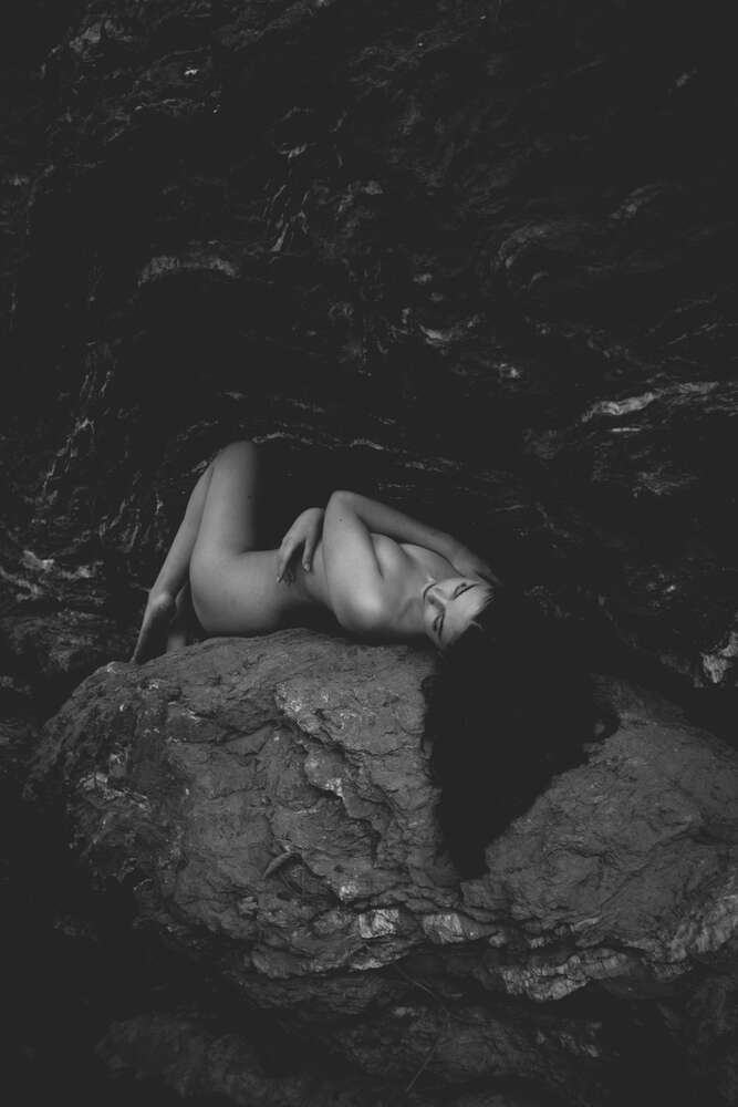 Felsen und Mückenstiche