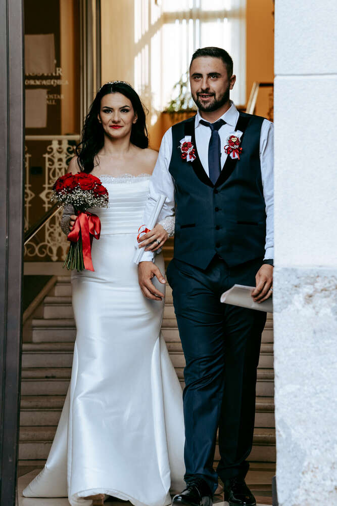 Standesamtliche Hochzeit - Brautpaar (Saraj Foto)