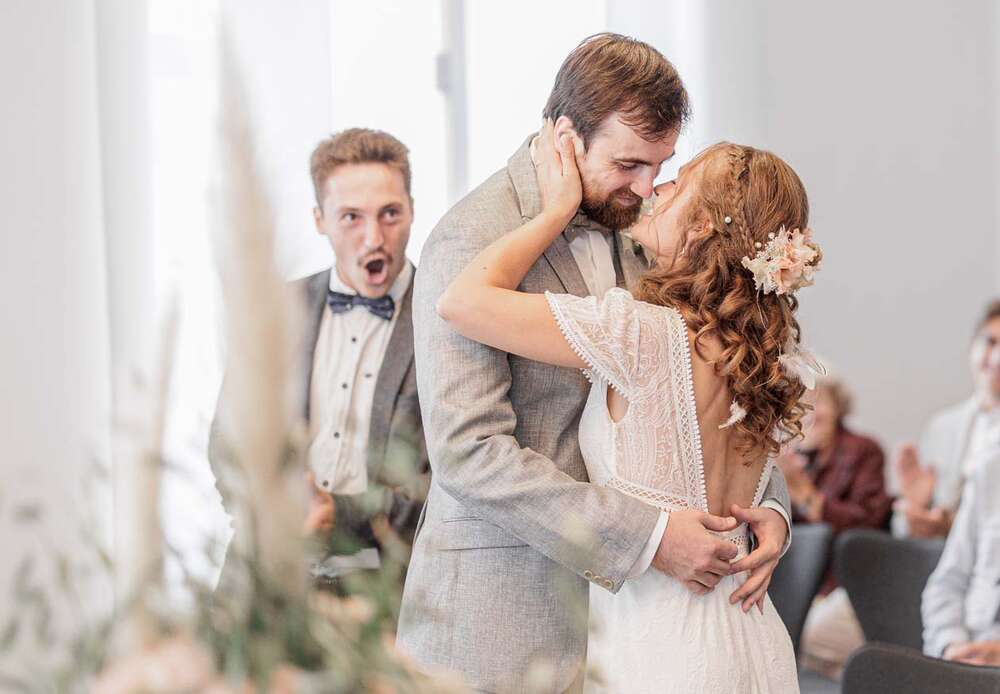 Hochzeitsfotografie - Standesamtliche Trauung in Ulm (krauss.media)