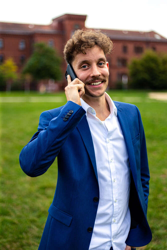 Modernes Business-Portrait (Leonard Maleika)