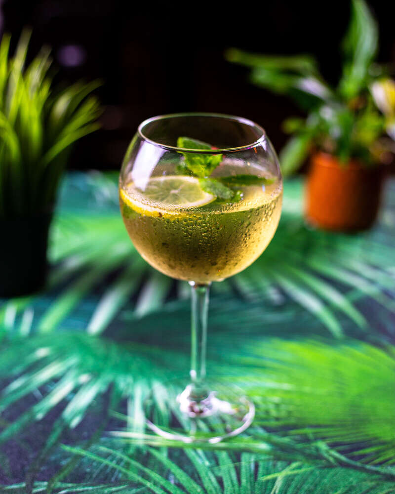 Produktfoto eines Getränkeglases für ein Restaurant (Leonard Maleika)