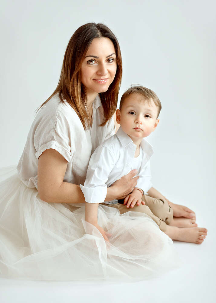 Mutter und Kind Portrait (Marina Reusch Photography)