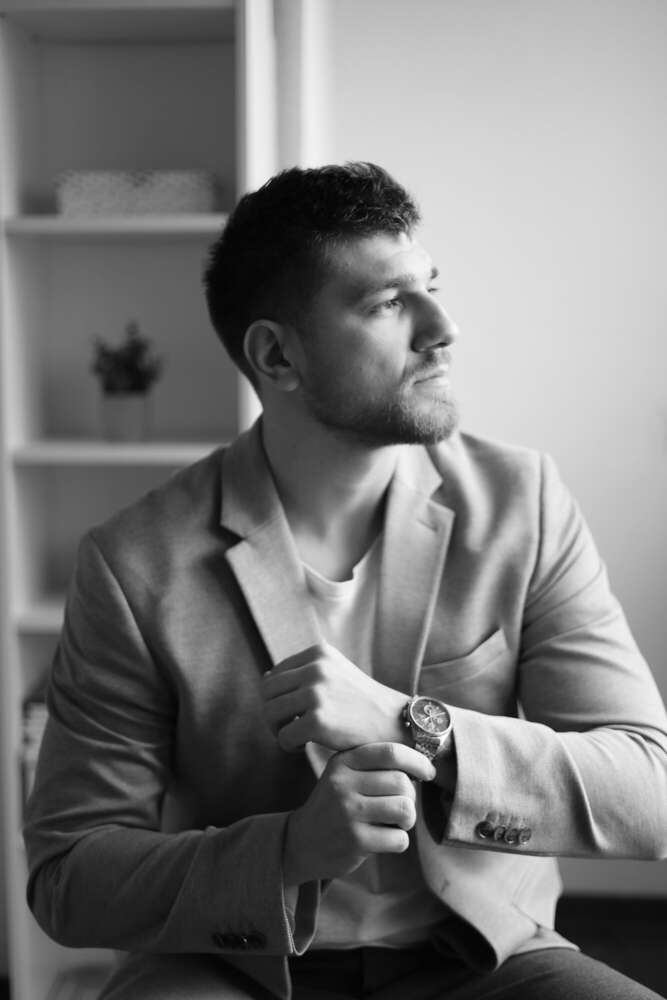 Man's Portrain (Anastasiia Melnikova)