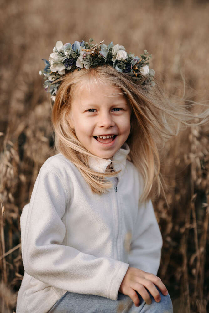 Kinderprotrait (Herzfoto.)