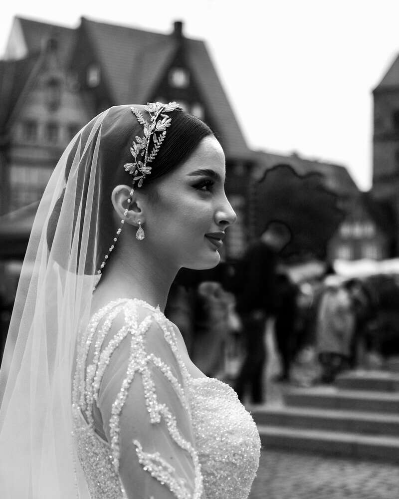 Hochzeitsportrait von Alicia (George Nevrela)