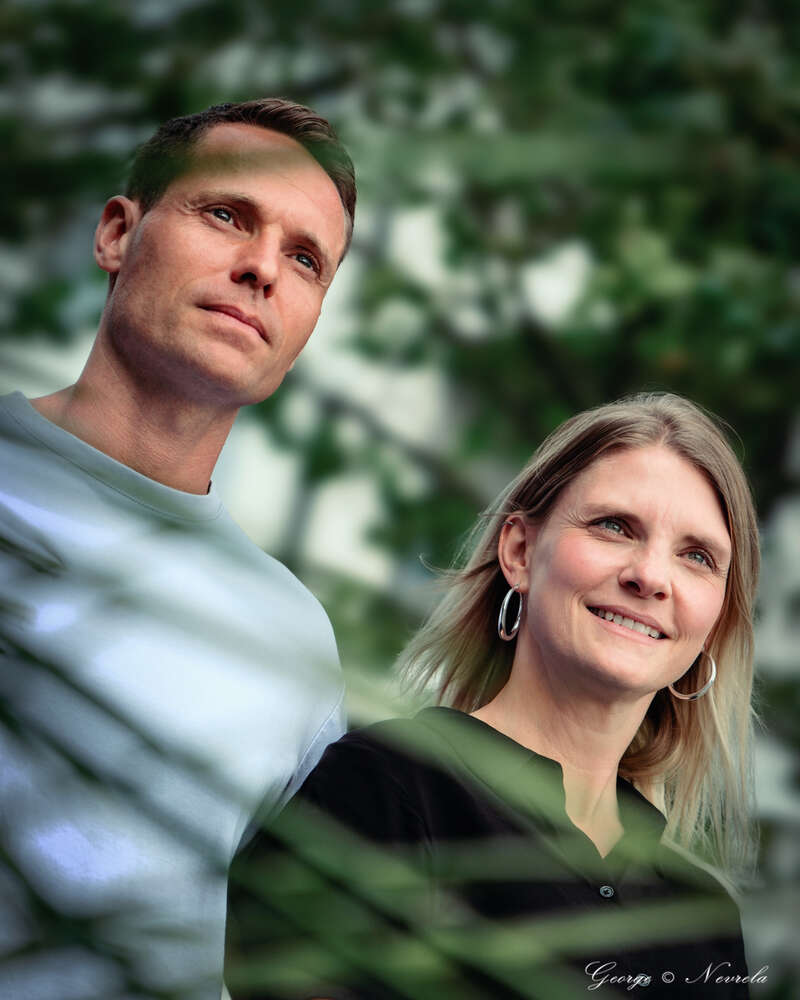 Shooting mit Jenny  und Tommy in der Überseestadt (George Nevrela)