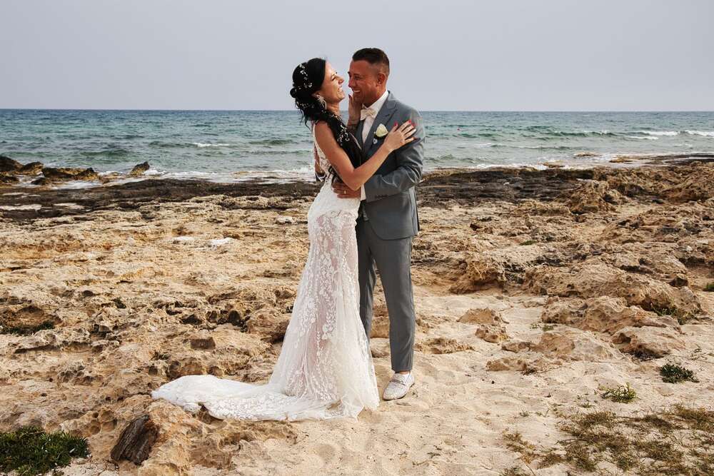 Brautpaarshooting Strandhochzeit 2024 (Sascha Blei Fotografie)