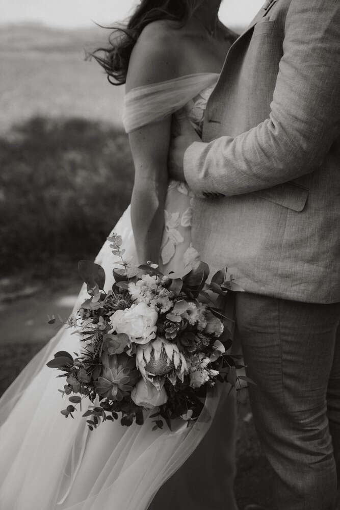 Schwarz weiß Hochzeit (Celina Cäcilia Schubert)