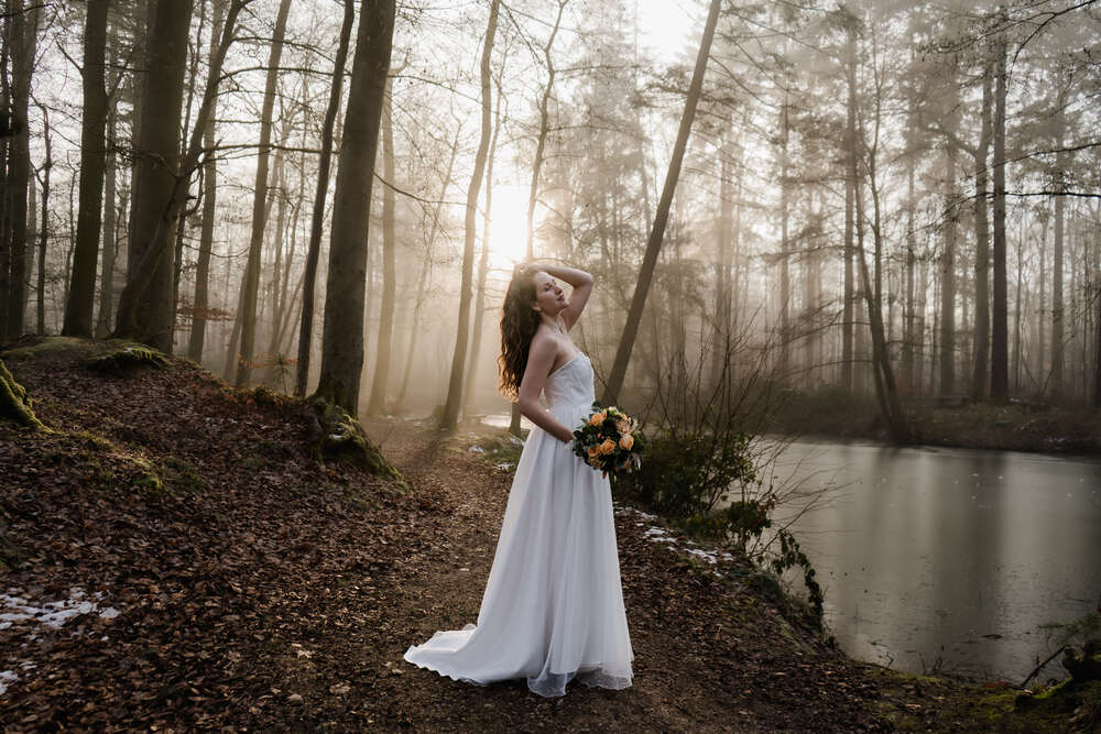 Romantische Brautmomente am See (Mobile Fotografin)