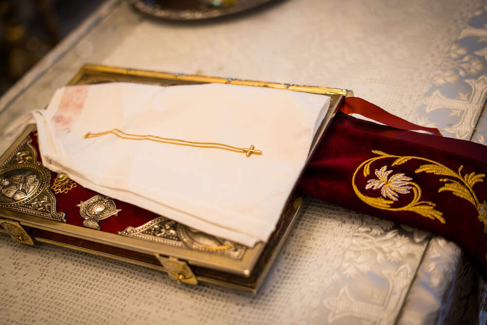 Begleitung einer Orthodoxen Taufe (Philippos Tsolakidis)