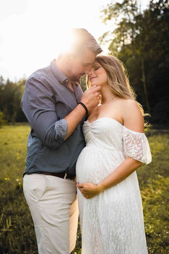 Babybauchshooting am Schwansee in Füssen (ReSy Fotografie)