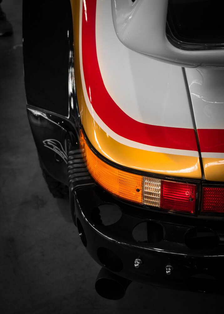 Offroad Prsche von hinten (AP Fotografie)