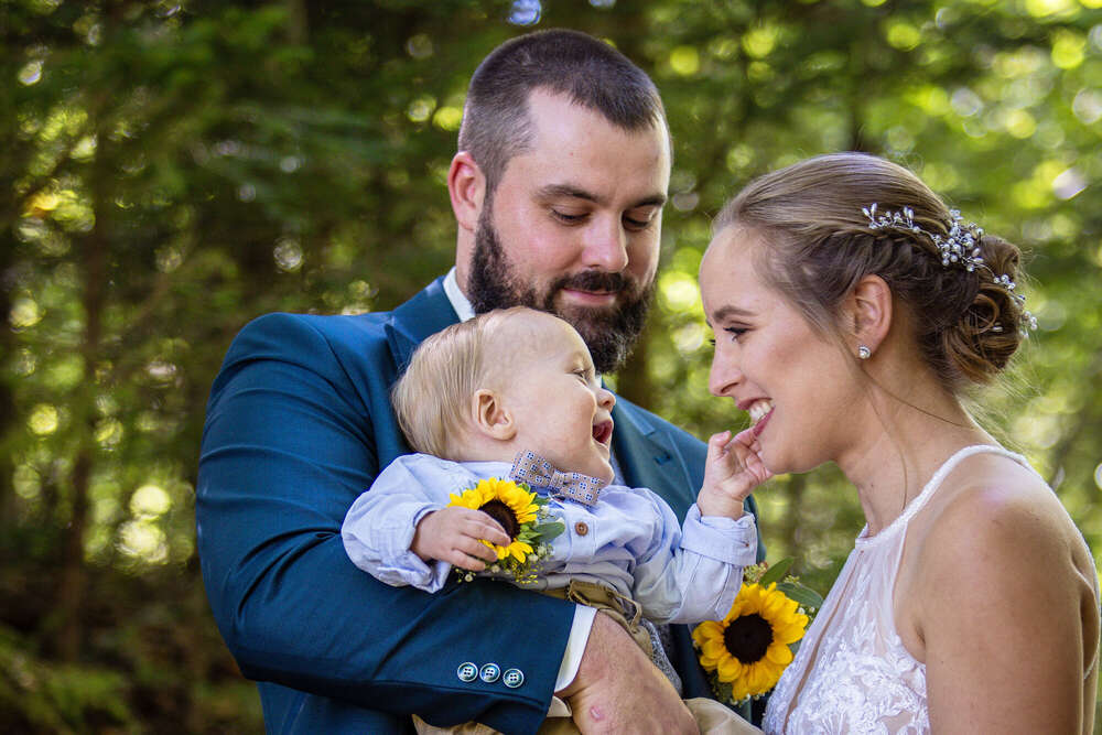 Familien Brautpaar Shooting (Foto Flashlight)