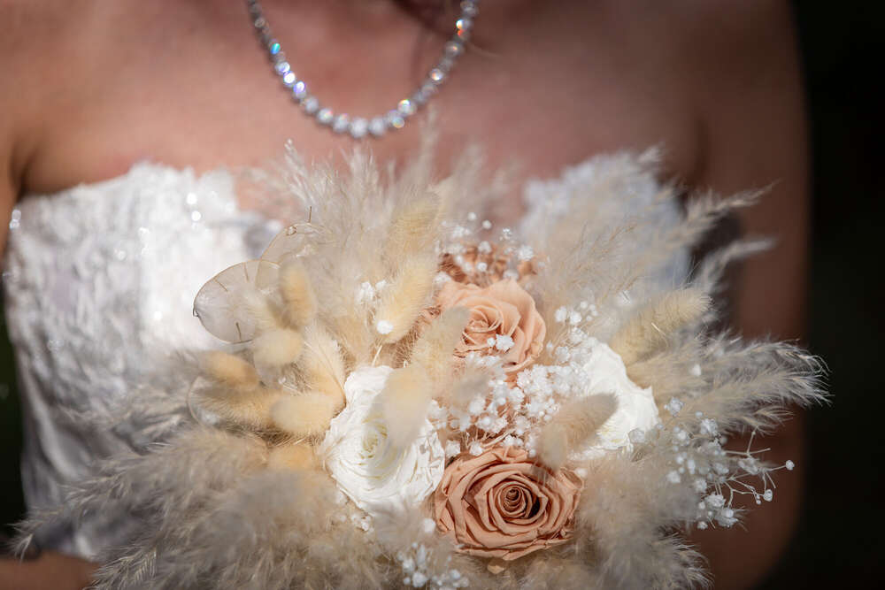 Brautkleid (Foto Flashlight)