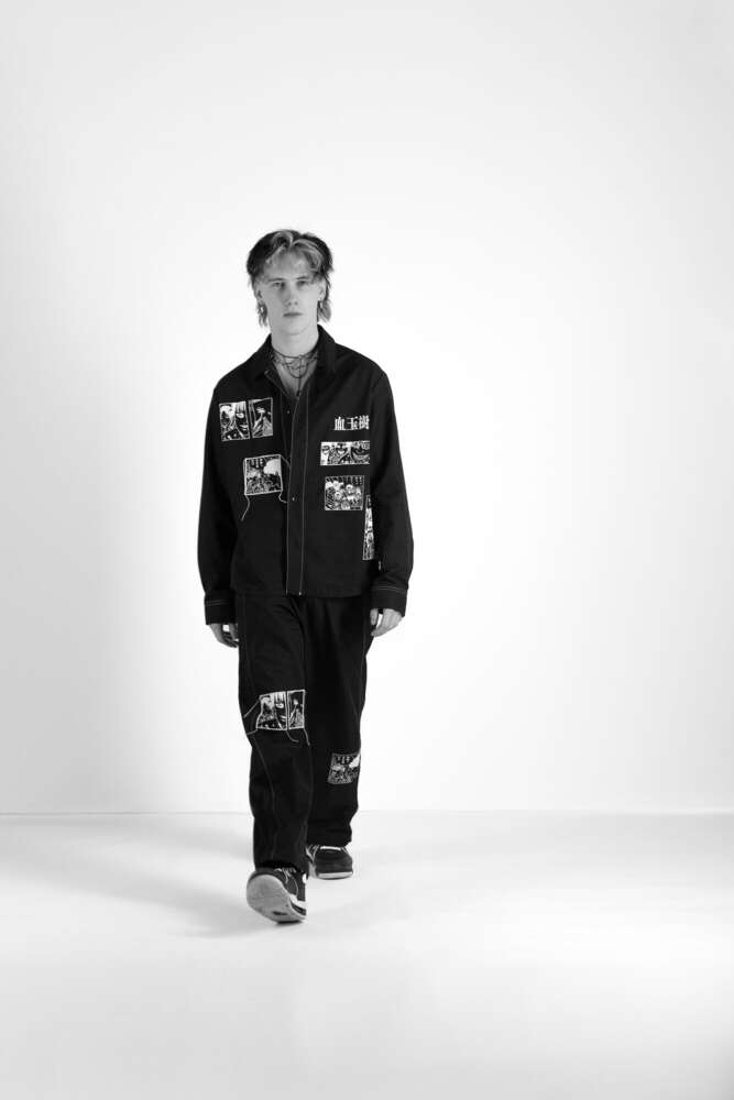 Portraitbild schwarz-weiss (Foto Flashlight)