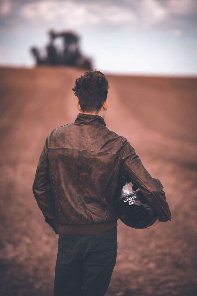 Model Portrait Motorrad (Matthias Ramahi Fotografie)