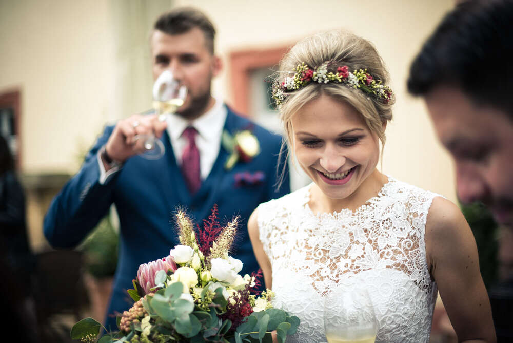 Hochzeit in Bensheim – Brautmoment von Fokusnah (FOKUSNAH)