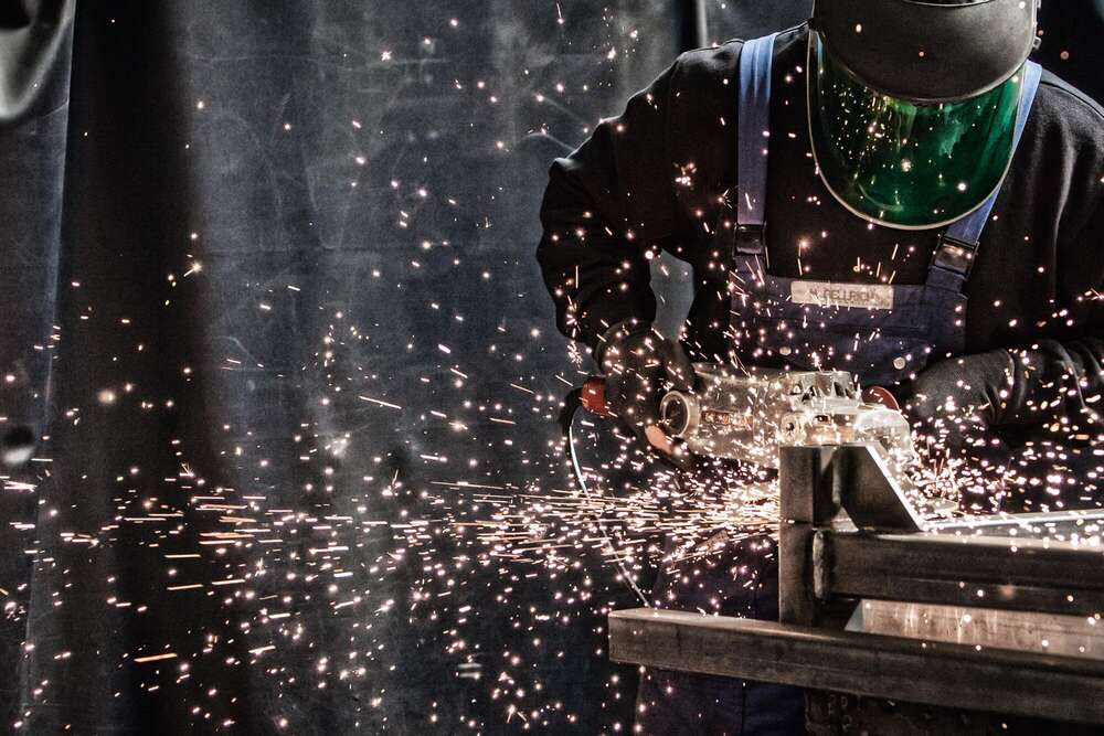 Industrielle Momentaufnahme bei der Metallbearbeitung (25pictures)