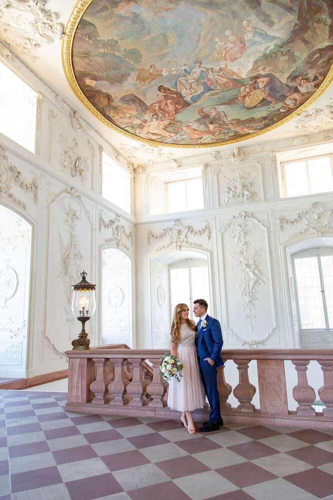 Hochzeit im Mannheimer Schloss (Moni Stamm Fotografie)