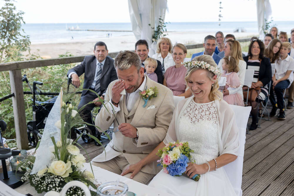 Strandhochzeit bei Kiel 
