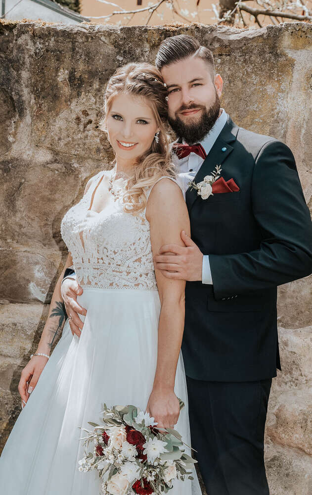 Hochzeitsportrait klassisch (Foto Boutique Karin)