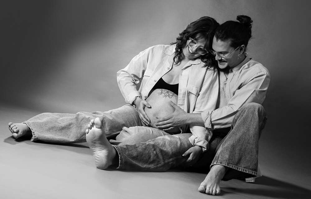 Babybauchshooting (Foto Boutique Karin)