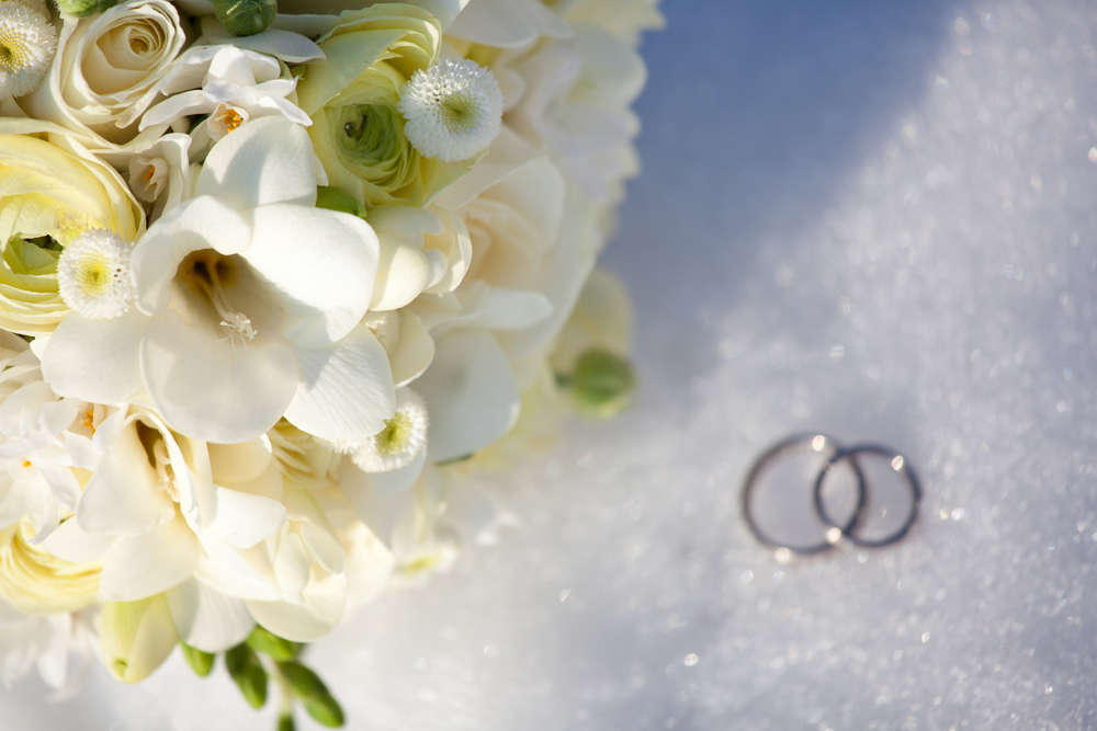 Hochzeit im Schnee (photoresque Bilder, die man gerne zeigt - PhotographenMeisterin)