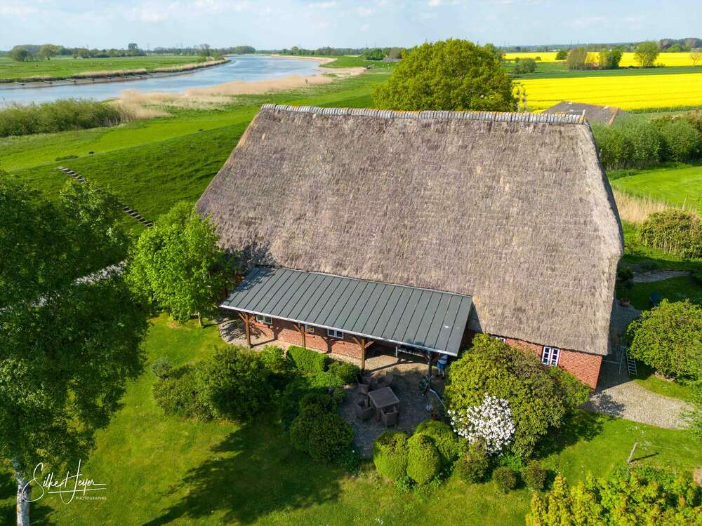Drohnenfotos auf dem Landsitz