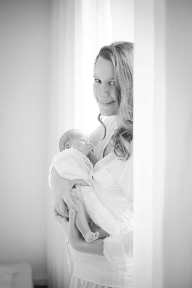 Mutter mit Kind (Photostudio)