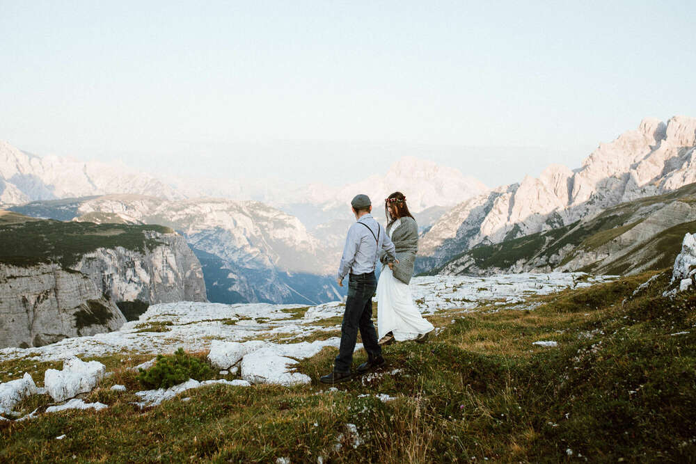 Heiraten in den Bergen (Alena Fotografie)