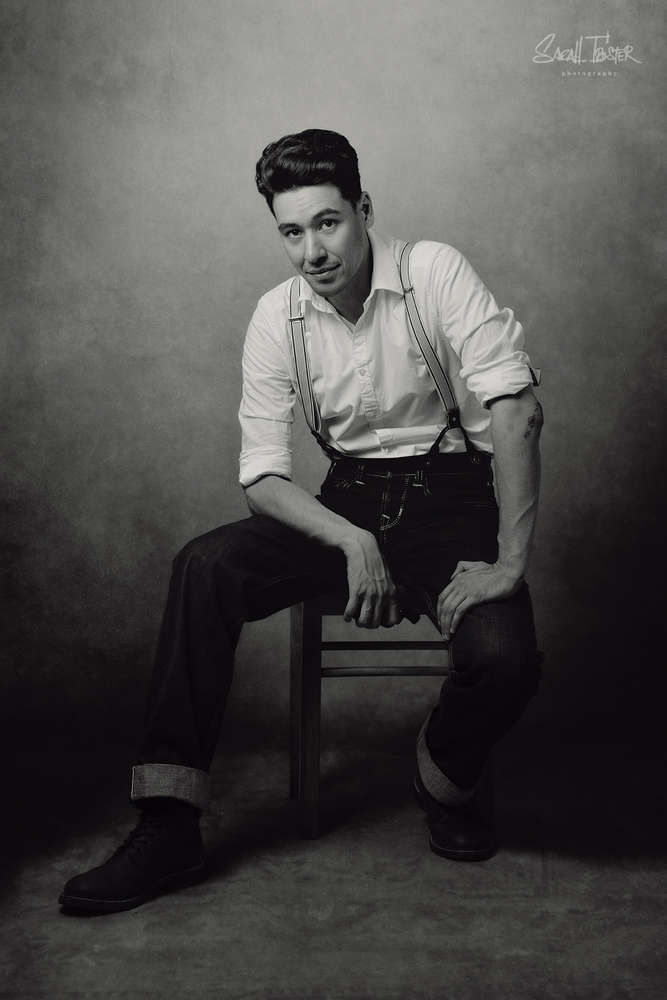vintage male (Sarah Troester photography)