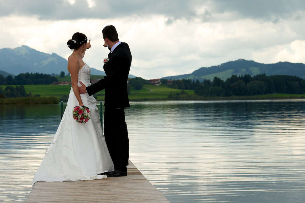 Hochzeitsfotografie in Füssen (Franz Fotografer Studio)