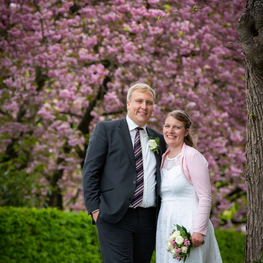 Hochzeitsportraits ganz ungezwungen (Fotostudio Lichtschmiede - Hochzeitsfotograf)