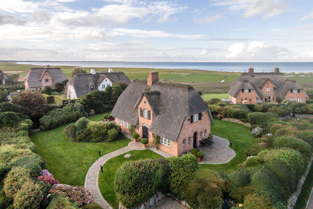 Reetdachanwesen in Morsum (Immofoto-Sylt.de)