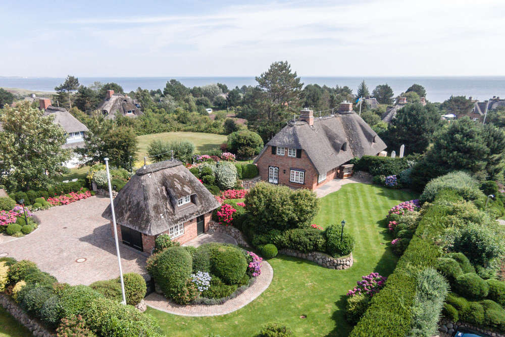 Reetdachanwesen in Braderup (Immofoto-Sylt.de)