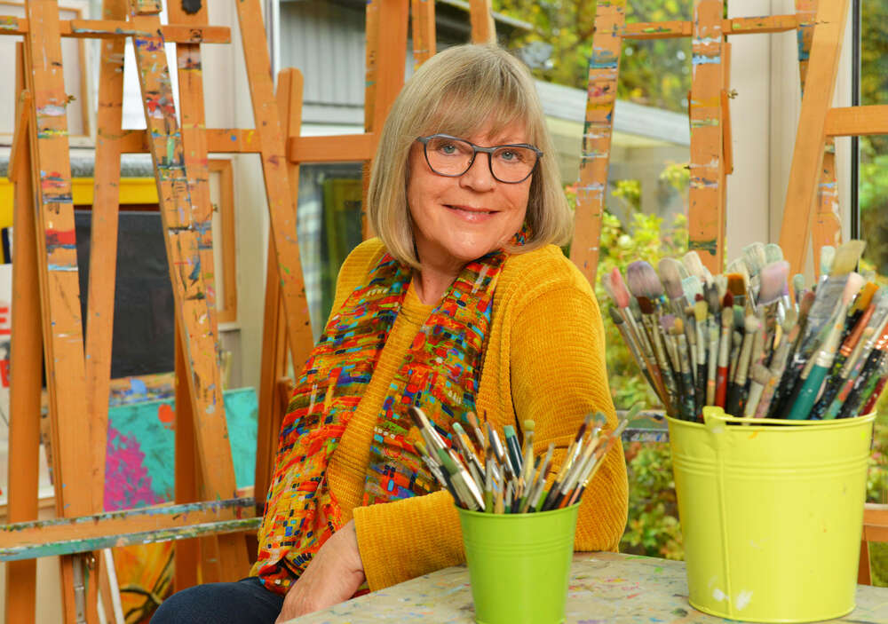 Künstlerportrait (2 Licht Fotografie)