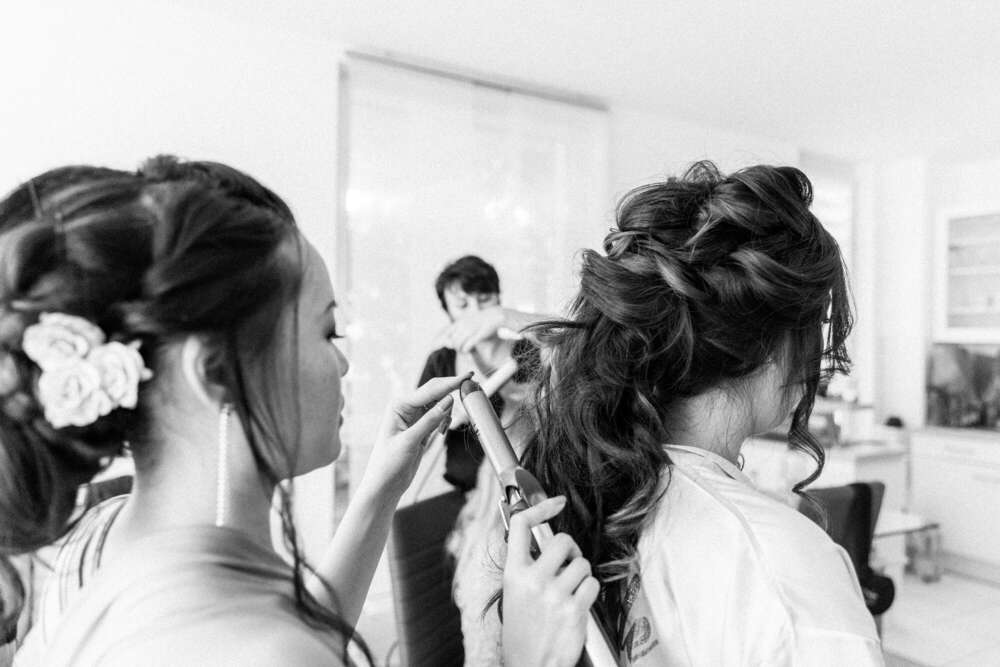 Vorbereitung an der Hochzeit (Fotostudio Art in Picture)