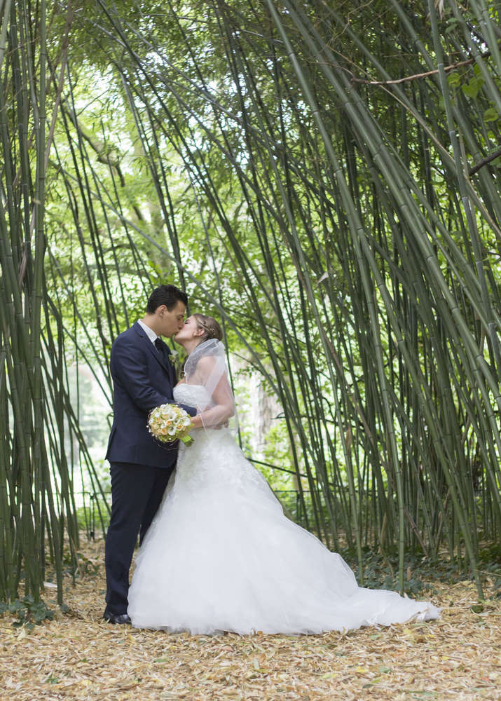 Brautpaarshooting im Palmengarten (Fotostudio Art in Picture)