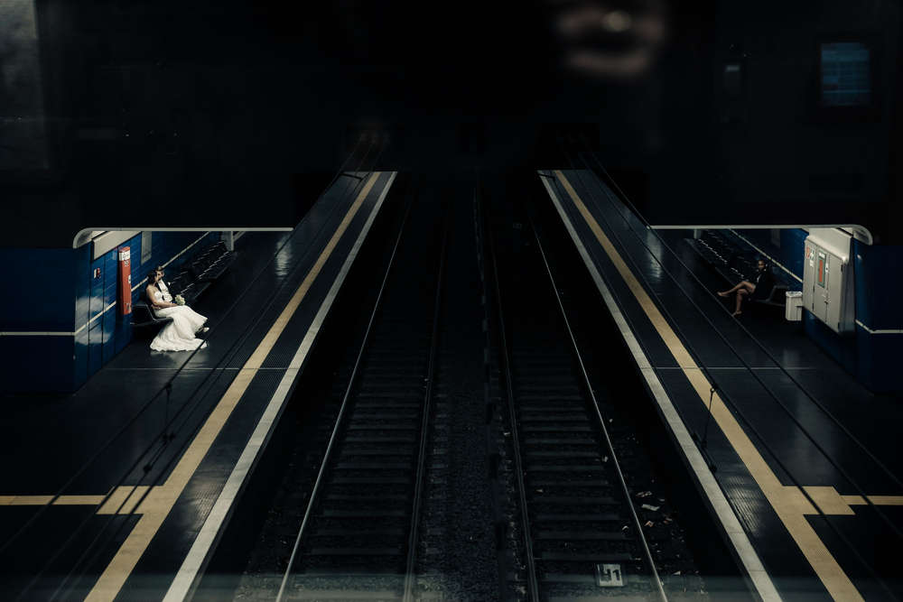 Metro-Paar (die Schnappschützen)