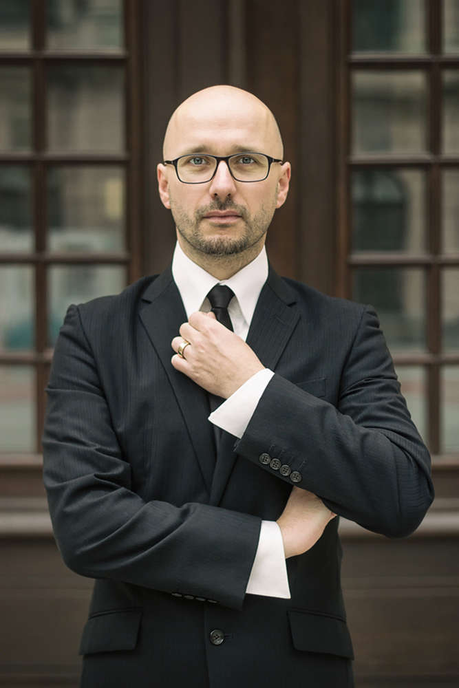 Mann im Anzug (esse est percipi)